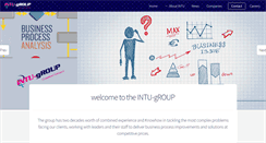 Desktop Screenshot of intu-group.com